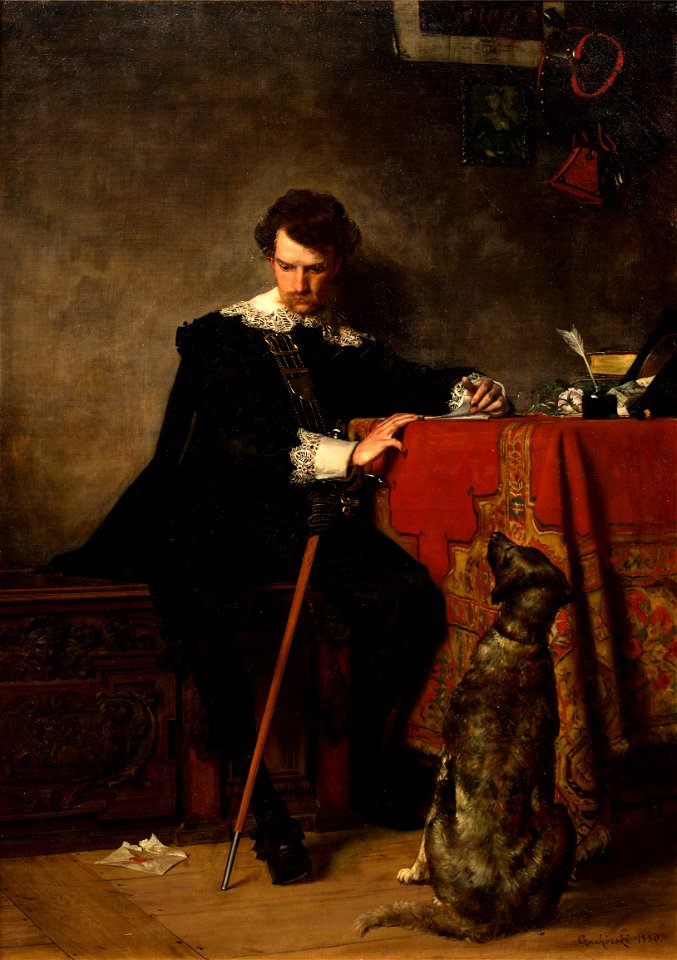 Władysław Czachórski - List miłosny 1880