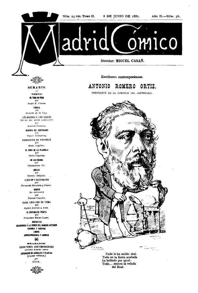 1881-06-05, Madrid Cómico, de Cilla, Antonio Romero Ortiz