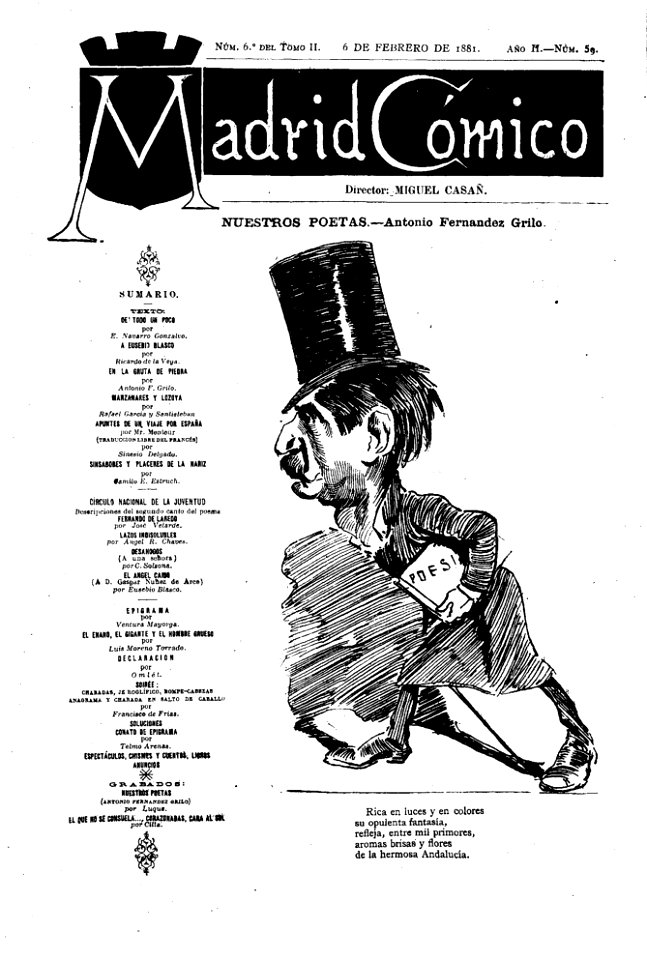 1881-02-06, Madrid Cómico, de Luque, Antonio Fernández Grilo