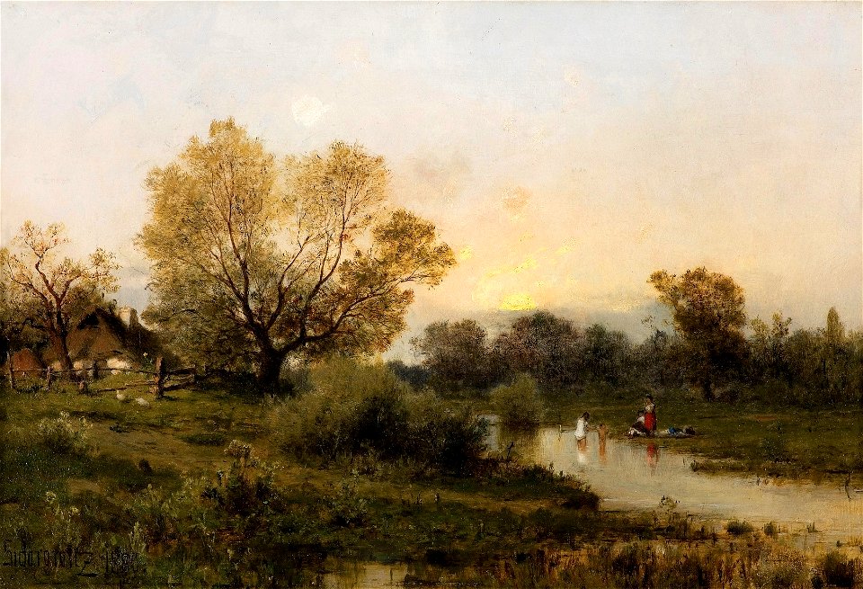 Zygmunt Sidorowicz - W letni dzień 1880