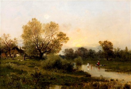 Zygmunt Sidorowicz - W letni dzień 1880