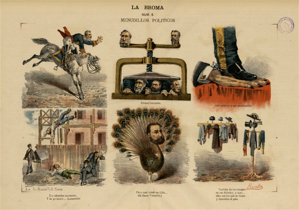 1881-11-10, La Broma, Menudillos políticos, Heráclito