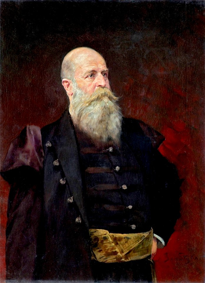 Jan Styka - Portret hrabiego Potockiego