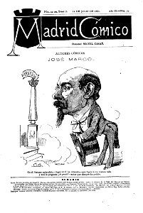 1881-06-12, Madrid Cómico, de Cilla, José Marco