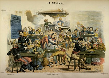 1882-01-19, La Broma, La gran buñolería, Demócrito