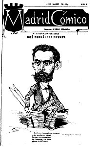 1883-03-11, Madrid Cómico, José Fernández Bremón, Cilla