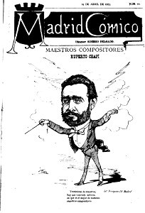 1883-04-29, Madrid Cómico, de Cilla, Ruperto Chapí