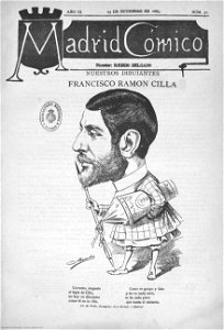 1883-09-23, Madrid Cómico, Francisco Ramón Cilla, Mecachis