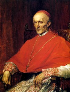 Cardinal Manning. Free illustration for personal and commercial use.