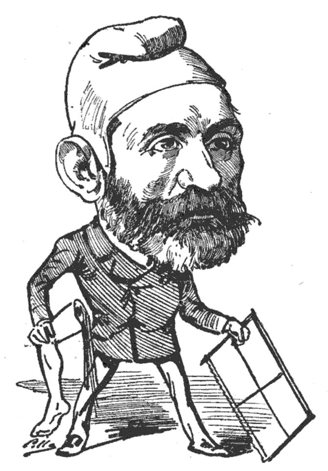 1883-11-16, El Dr. Sangredo, El Dr. Encinas, Cilla (cropped)