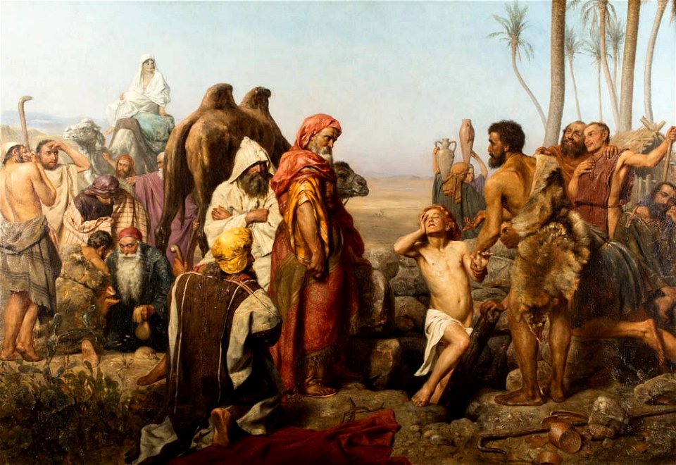 Zygmunt Sokołowski - Józef sprzedany przez braci 1883