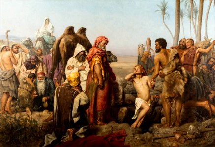 Zygmunt Sokołowski - Józef sprzedany przez braci 1883