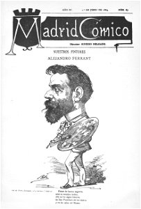 1884-06-01, Madrid Cómico, Alejandro Ferrant, Cilla