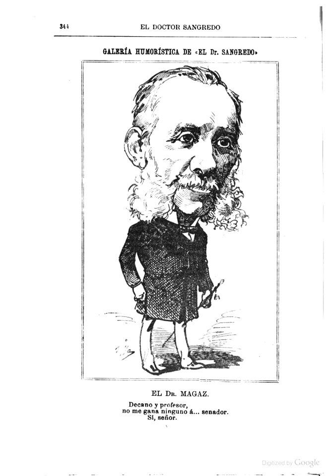 1884-09-16, El Dr. Sangredo, El Dr. Magaz, Cilla
