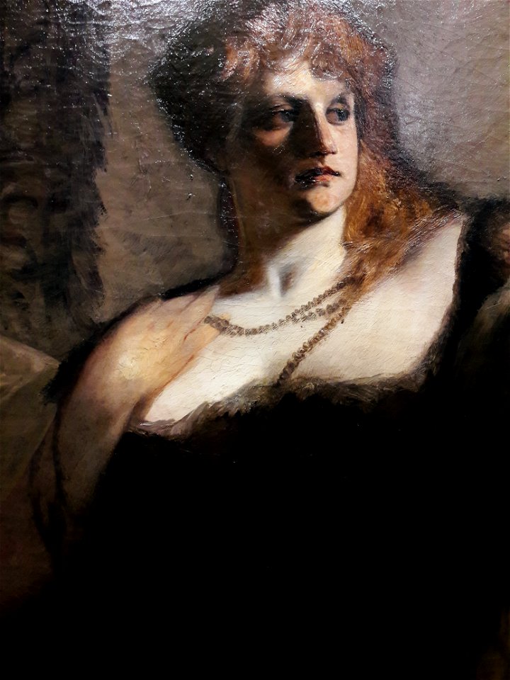 Makart Young woman (detail) 01