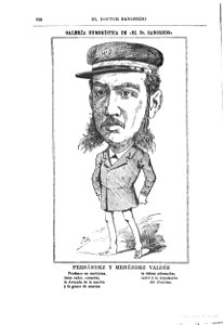 1885-05-01, El Dr. Sangredo, Fernández y Menéndez Valdés, Cilla