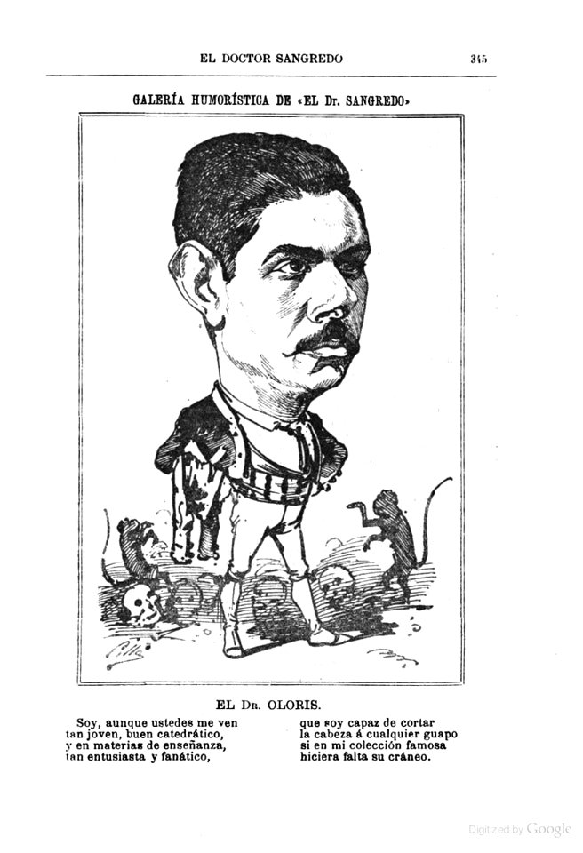 1884-09-16, El Dr. Sangredo, El Dr. Oloris, Cilla