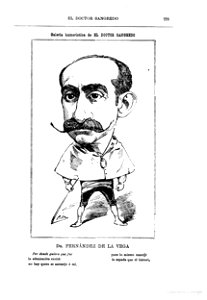 1885-12-31, El Dr. Sangredo, Dr. Fernández de la Vega, Cilla