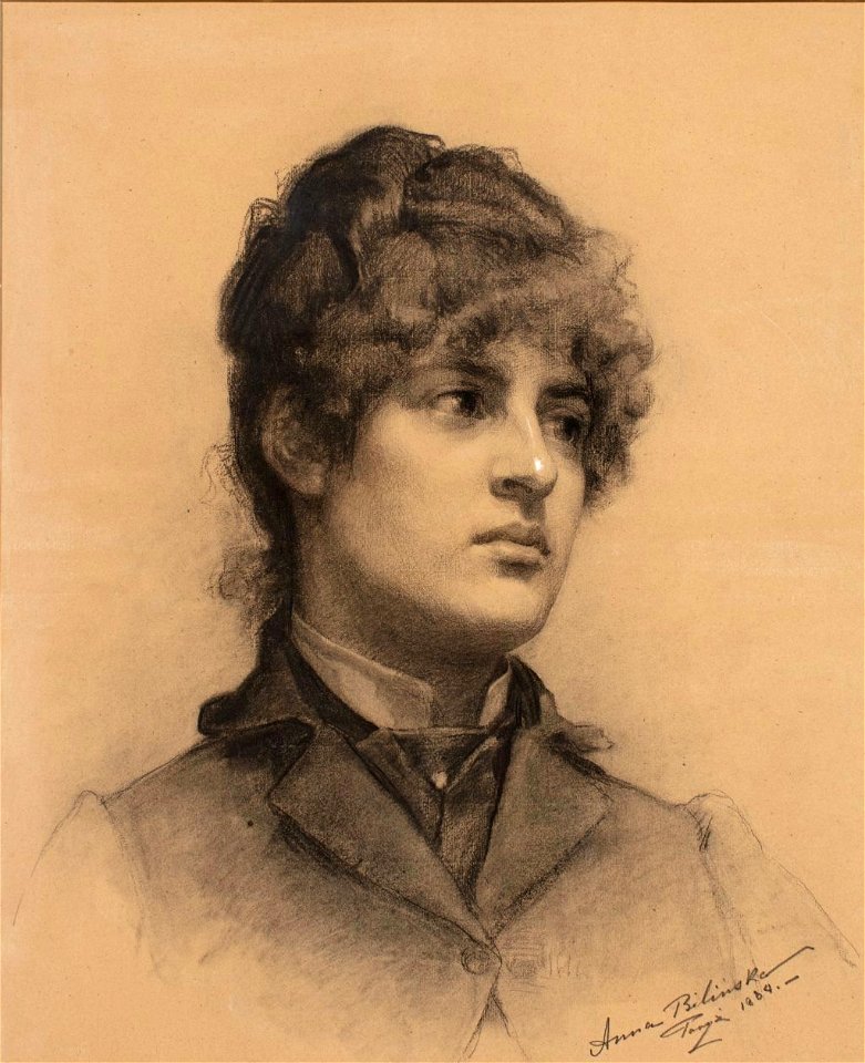 Anna Bilińska - Autoportret 1884
