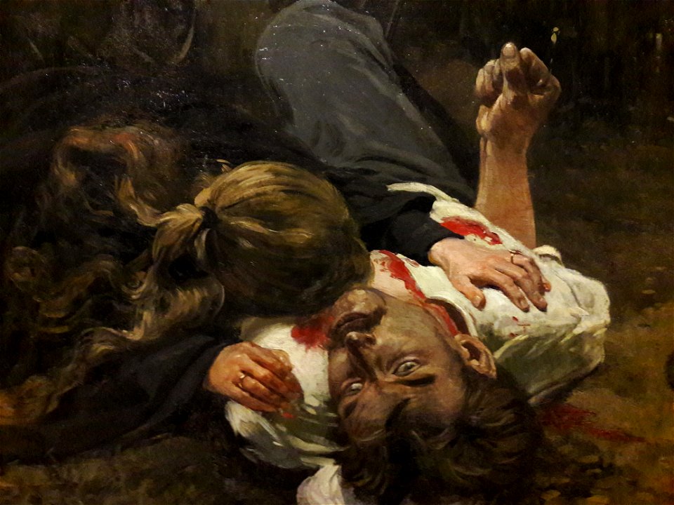 Piotrowski Execution of an insurgent (detail)