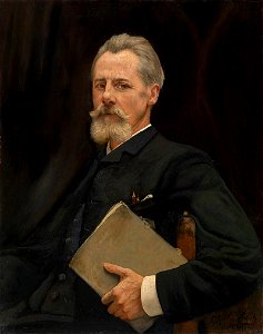 Charles Verlat - Portrait of the painter Louis Derickx