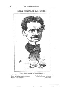 1885-01-16, El Dr. Sangredo, Dr. Gómez Pamo (D. Marceliano), Cilla