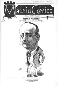 1885-02-08, Madrid Cómico, Enrique Hernández, Cilla