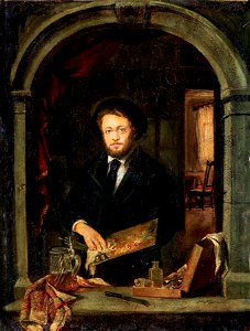 Paweł Merwart - Autoportret malarza