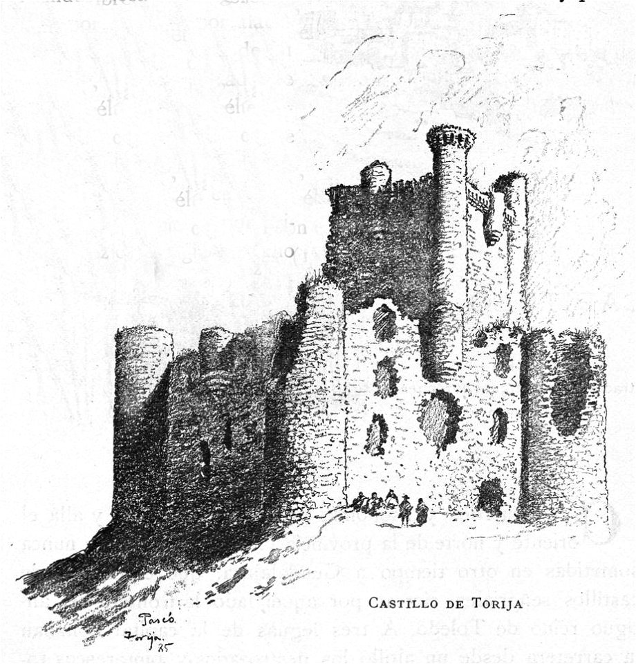 1886, España, sus monumentos y sus artes, su naturaleza e historia, Castilla La Nueva, vol 2, Castillo de Torija, Pascó