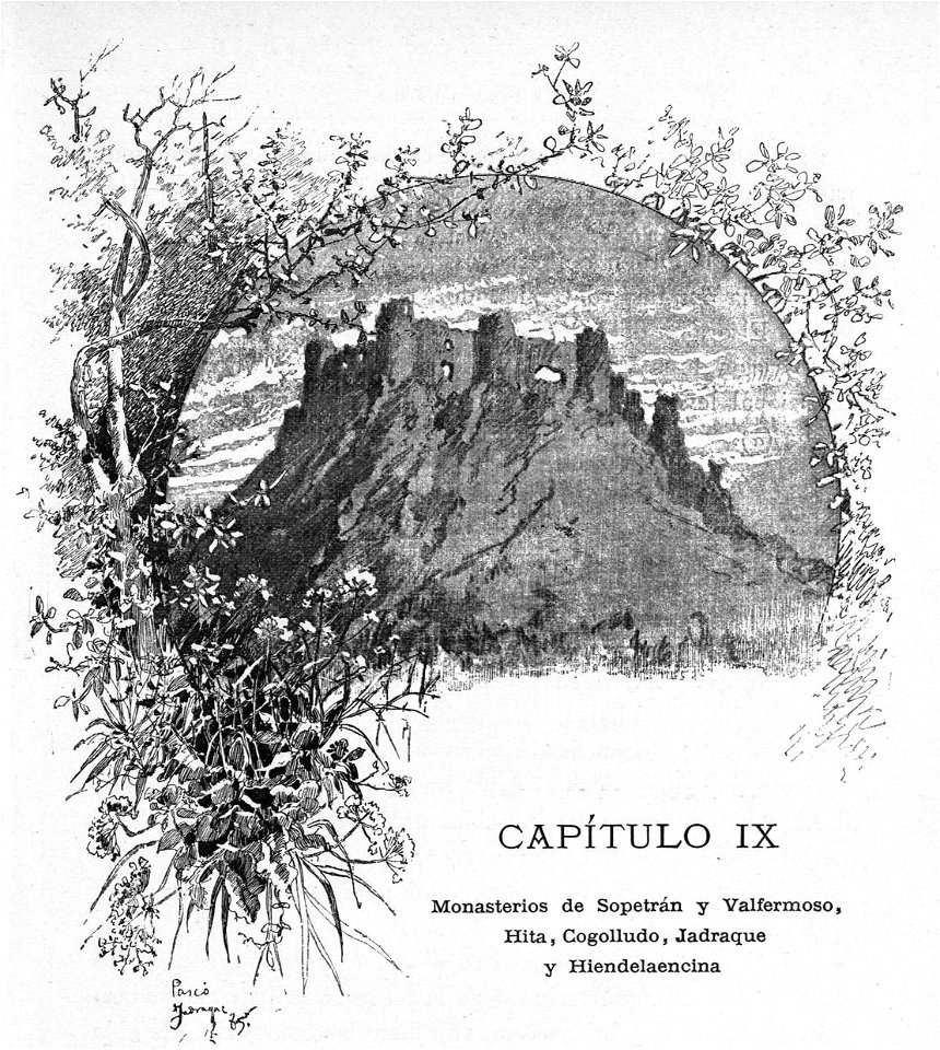 1886, España, sus monumentos y sus artes, su naturaleza e historia, Castilla La Nueva, vol 2, Jadraque, Pascó