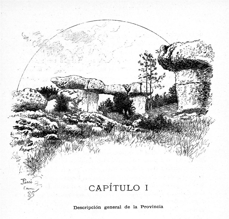 1886, España, sus monumentos y sus artes, su naturaleza e historia, Castilla La Nueva, vol 2, Descripción general de la provincia de Cuenca, Pascó