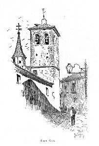 1886, España, sus monumentos y sus artes, su naturaleza e historia, Castilla La Nueva, vol 2, San Gil, Guadalajara, Pascó