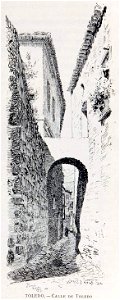1886, España, sus monumentos y sus artes, su naturaleza e historia, Castilla La Nueva, vol 3, Calle de Toledo, Pascó