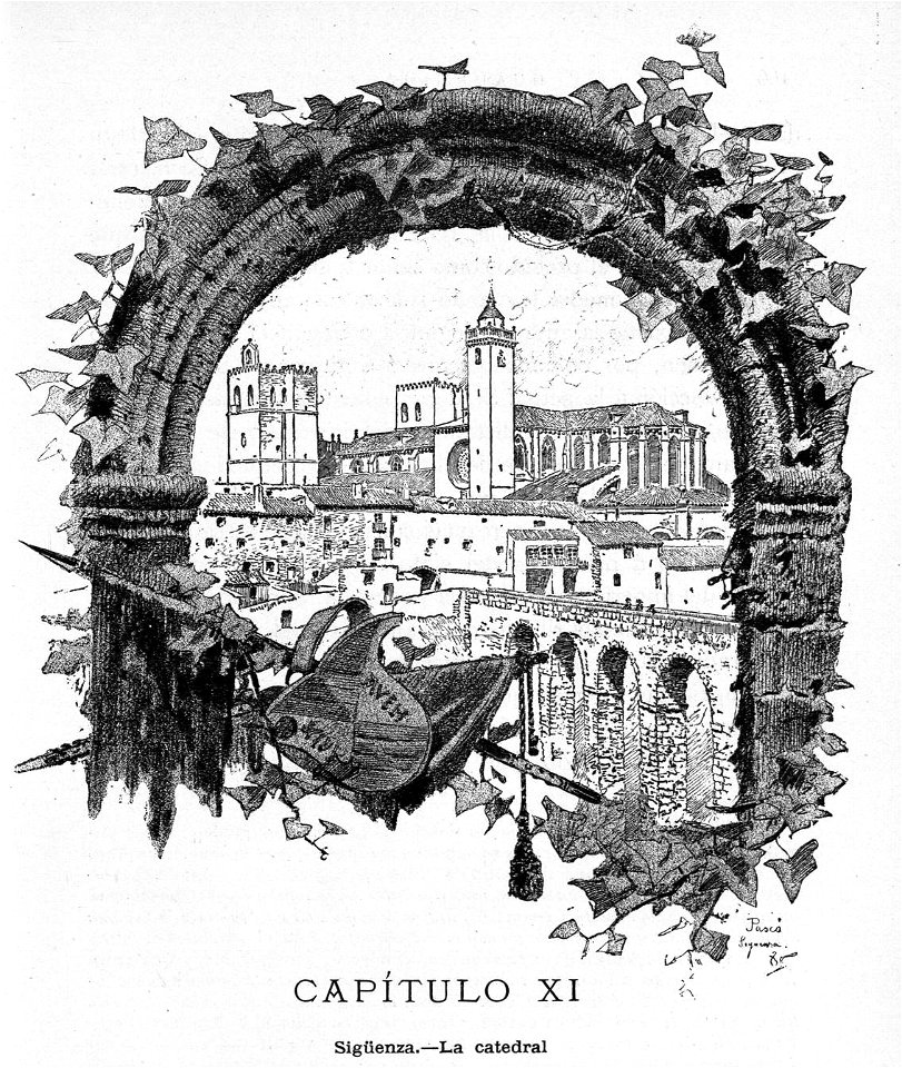 1886, España, sus monumentos y sus artes, su naturaleza e historia, Castilla La Nueva, vol 2, Sigüenza, Pascó