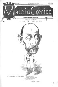 1886-04-10, Madrid Cómico, Juan de Coupigni, Cilla