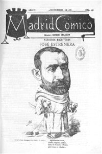 1886-12-04, Madrid Cómico, José Estremera, Cilla
