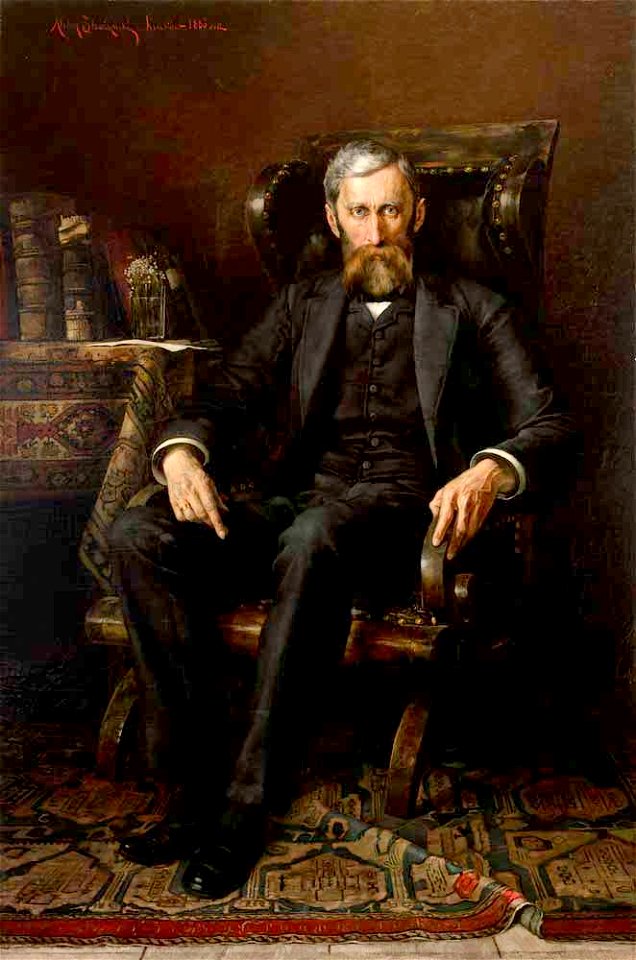 Aleksy Strażyński - Portret Adama Asnyka