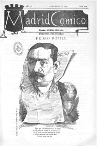 1886-05-08, Madrid Cómico, Pedro Bofill, Cilla