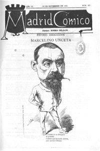 1886-11-27, Madrid Cómico, Marcelino de Unceta, Cilla