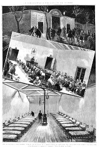 1887-03-30, La Ilustración Española y Americana, La beneficencia particular en Madrid, Comba, Rico. Free illustration for personal and commercial use.