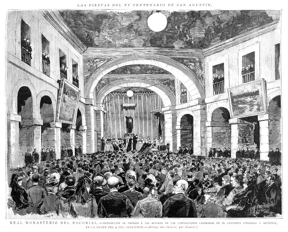 1887-05-15, La Ilustración Española y Americana, Las fiestas del XV centenario de San Agustín, Alcázar
