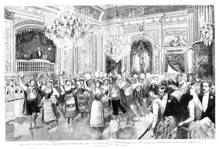 1887-03-08, La Ilustración Española y Americana, Madrid, Tarantela napolitana, Comba, Rico