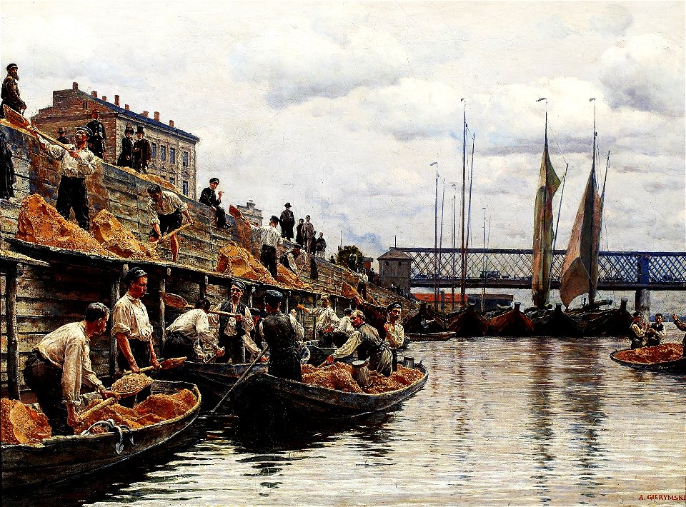Gierymski Sand miners