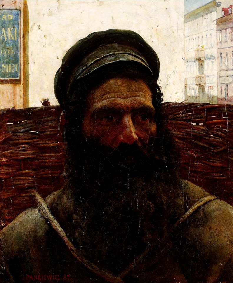 Pankiewicz Jew with a basket