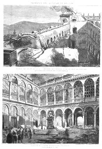 1887-01-22, La Ilustración Española y Americana, Incendio del alcázar de Toledo, Comba, Rico