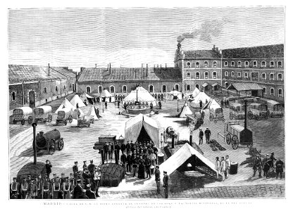1887-01-30, La Ilustración Española y Americana, Visita de la reina regente al cuartel de los Docks y factorías militares el 19 del actual, Comba, Rico