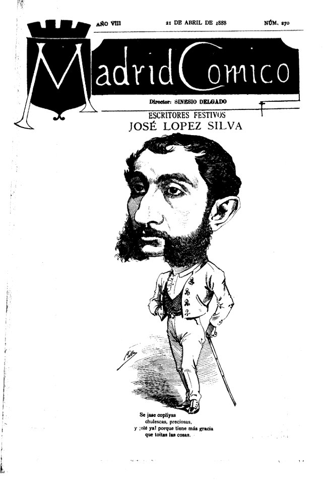 1888-04-21, Madrid Cómico, de Cilla, José López Silva