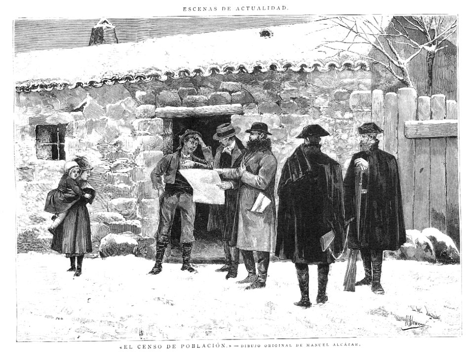 1888-01-22, La Ilustración Española y Americana, El censo de población, Alcázar