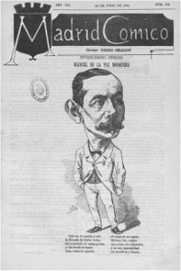 1888-06-23, Madrid Cómico, Manuel de la Paz Mosquera, Cilla