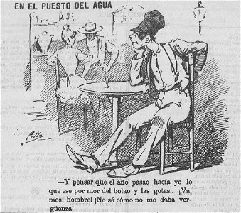 1888-06-23, Madrid Cómico, En el puesto de agua, Cilla